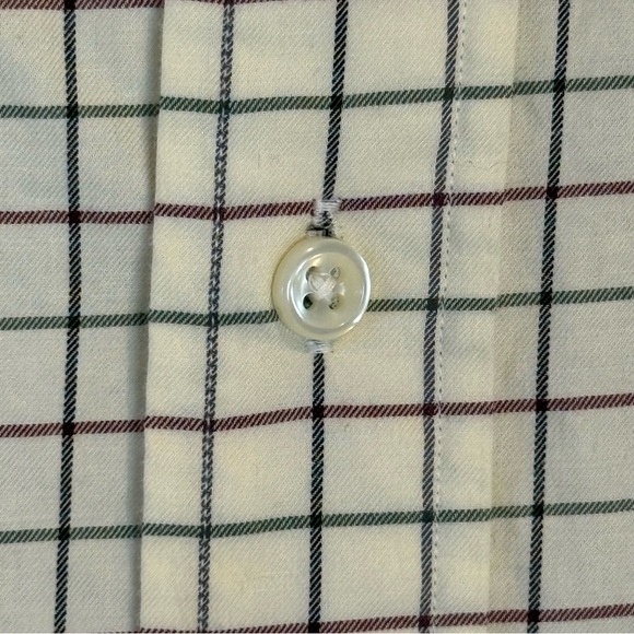 Ralph Lauren Shirt pale Yellow Plaid Classic Button Down Long Sleeve Size XXL - Picture 4 of 8